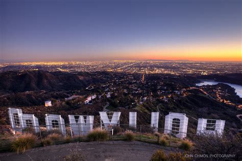 Hollywood Sunset | Sunset behind the Hollywood Sign HDR 4 ex… | Flickr