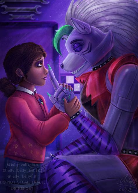 Cassie and Roxy -Security Breach Ruin- in 2023 | Fnaf art, Fnaf ...