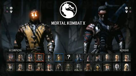 Mortal Kombat X - All Characters Revealed (60fps) [1080p] TRUE-HD ...