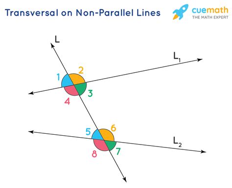 Transversal - Definition, Transversal Lines and Angles, Examples