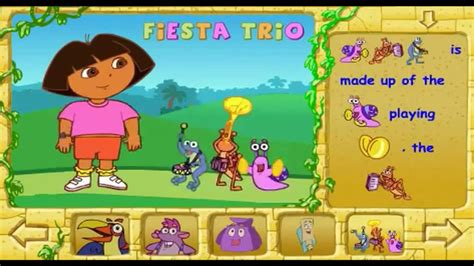 Dora The Explorer Fiesta Trio