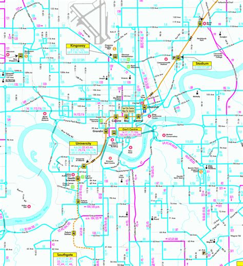 Printable Map Of Edmonton - Printable Maps