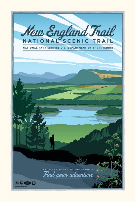 New England Trail Poster and more – Jonathan Scheele Design and ...