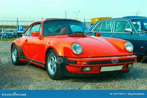 Luxury German Sports Car Porsche 911 Turbo on Festival of Retro ...