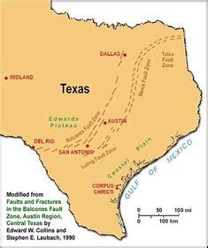 Image result for Texas Faultlines Map | Texas map, Texas history ...