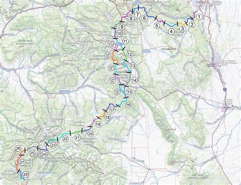 Colorado-Trail-Map - TMBtent