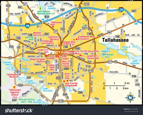 Tallahassee Florida County Map