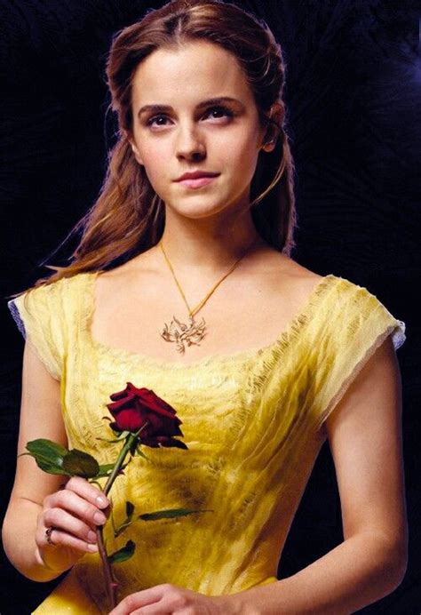 Emma Watson as Belle in Disney's upcoming Beauty and the Beast Emma ...