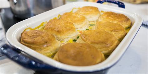 Chicken Potpie with Biscuit Topping Recipe