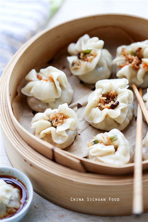 Siu Mai Recipe (Shao Mai) with Sticky Rice - China Sichuan Food