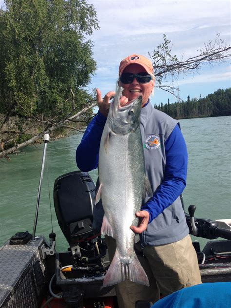 Kenai River Silver Salmon Fishing Guides Soldotna Alaska