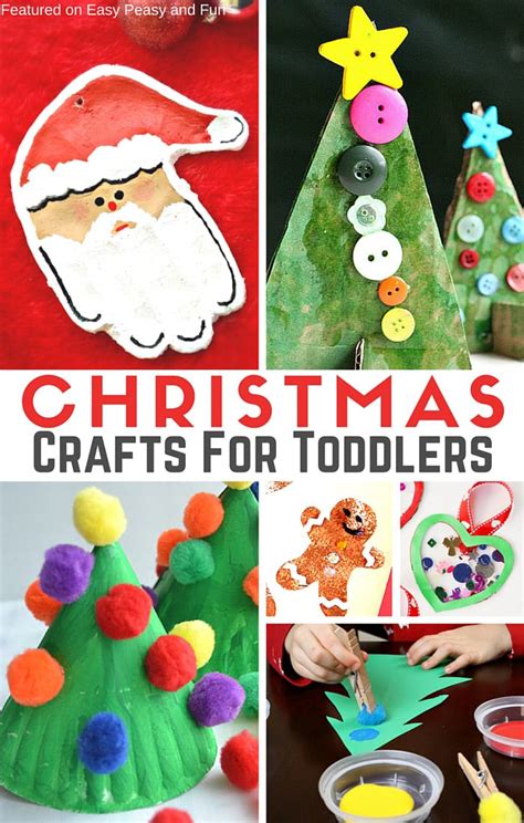 Simple Christmas Crafts for Toddlers - Easy Peasy and Fun