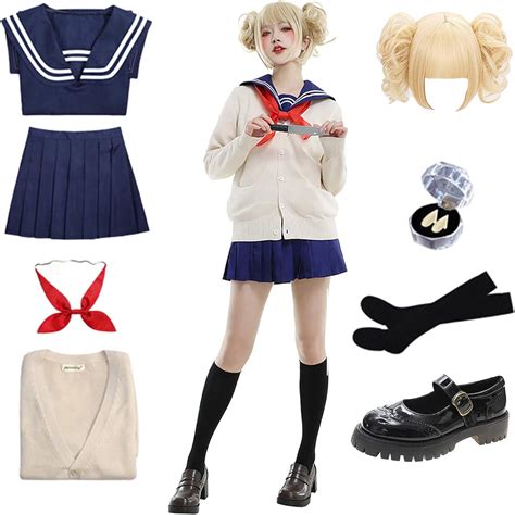 Bubblue My Hero Academia Himiko Toga Disfraz de Cosplay Traje de Anime ...