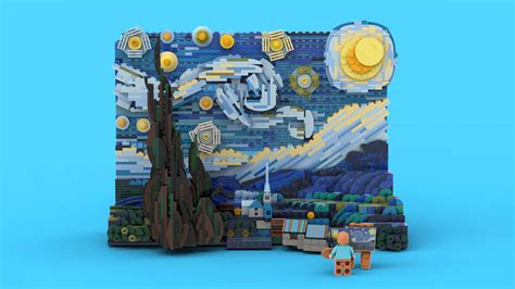 LEGO Builders Can Recreate Vincent van Gogh’s 1889 Masterpiece, The ...