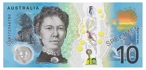 World Paper Money - New Australian $10 Banknote Enters Circulation