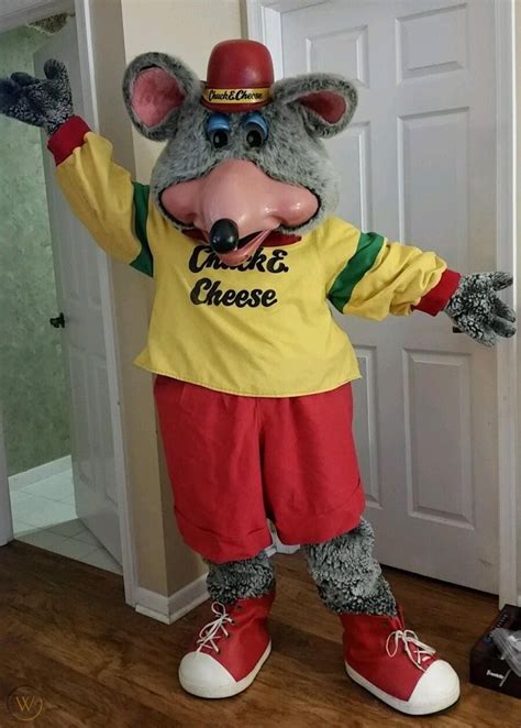 Chuck E Cheese Mascot Costume Chuck E Cheese Fast Fo – NBKomputer