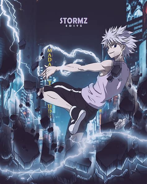 Killua, godspeed, hunter x hunter, zoldyck, HD phone wallpaper | Peakpx