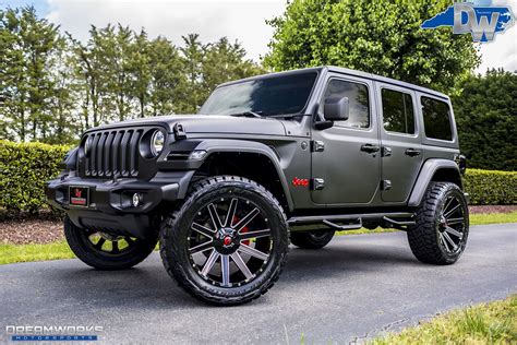 Custom Jeep Wrangler With Rims