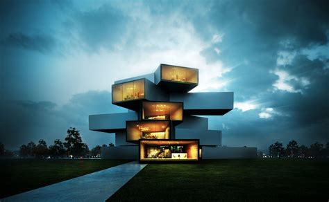 Modern Architecture Desktop Wallpaper