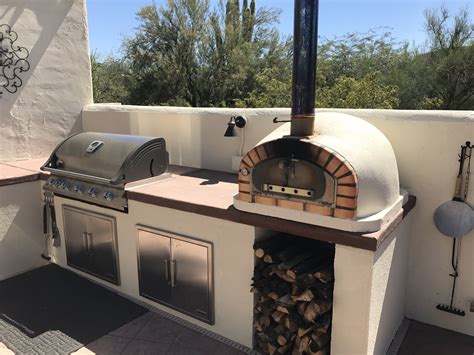 outdoor kitchen designs with pizza oven - pereria-kishaba99