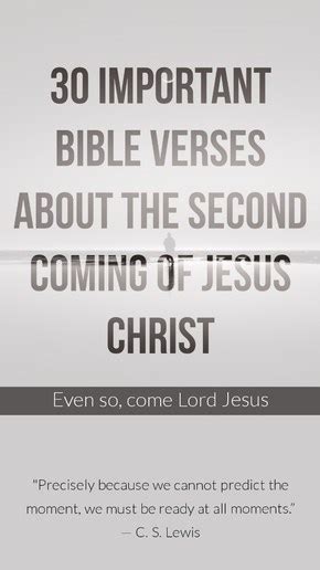 30 Epic Bible Verses About The Second Coming of Jesus