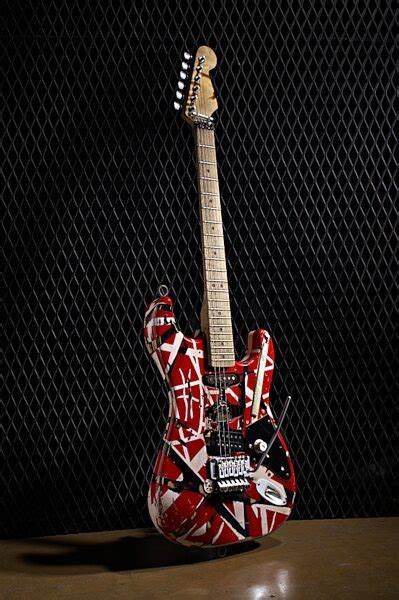 EVH Eddie Van Halen Frankenstein Replica Guitar | zZounds