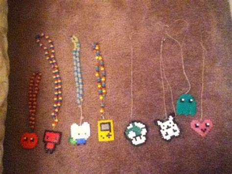 my kandi/perler necklaces by savannahsayshi - Kandi Photos on Kandi ...