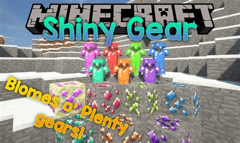 Shiny Gear Mod 1.12.2 (More Love for Gems!) - Mc-Mod.Net