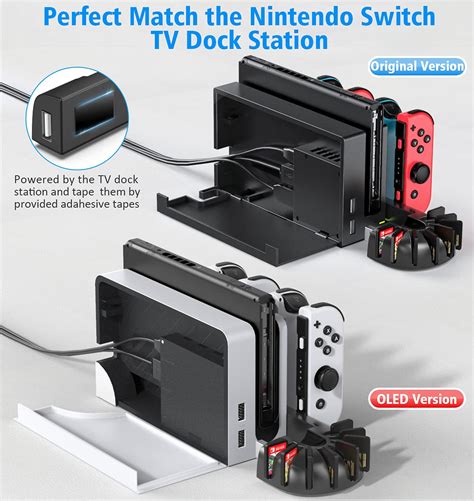 KDD Switch OLED Controller Charger for Nintendo Switch/Switch OLED ...