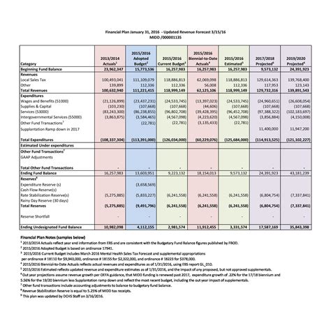 50 Professional Financial Plan Templates [Personal & Business] ᐅ