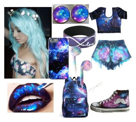 "Galaxy Outfit 😍😍😍" by citlali66 liked on Polyvore featuring HVBAO ...