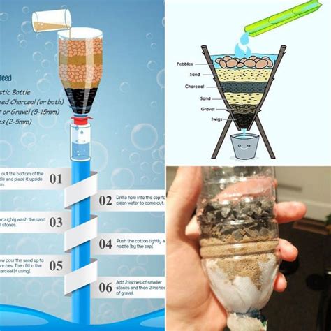 15 Homemade DIY Water Filter To Clean Water Anywhere