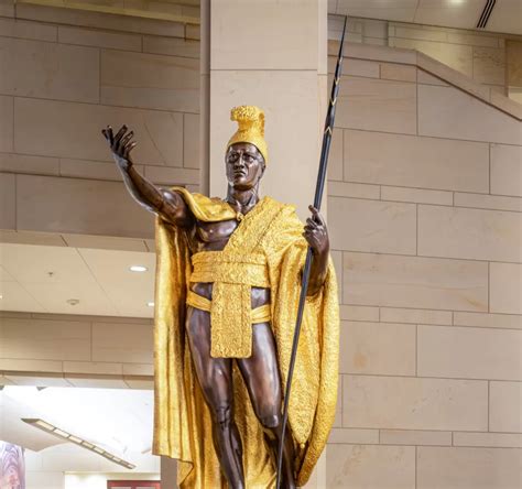 Kamehameha I Statue, U.S. Capitol for Hawaii | AOC