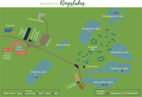 Map of Kingslakes | Kingslakes