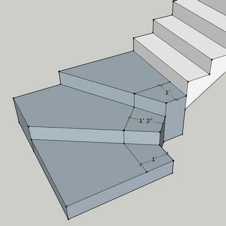 Winder stairs, Staircase design, Stairway design