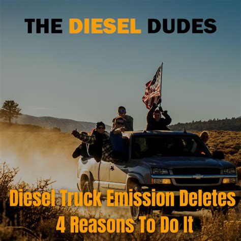 Diesel Truck Emission Deletes: 4 Reasons To Do It | The Diesel Dudes ...