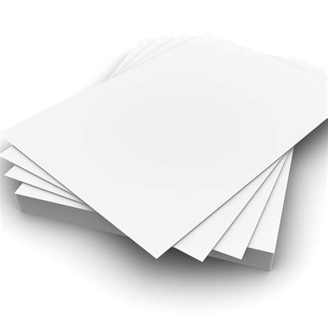 Buy 50 Sheets A4 200gsm White Card - Premium Thick Printing Paper ...