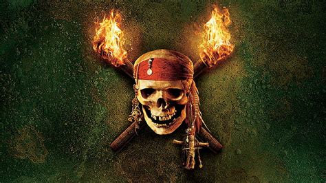 HD wallpaper: jack sparrow pirates skull pirates of the caribbean fire ...