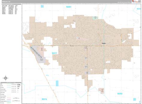 Visalia Ca Zip Code Map - Palm Beach Map