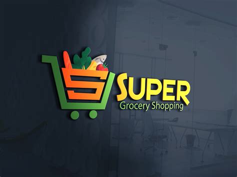 Super Grocery Logo by grapixbylis on Dribbble