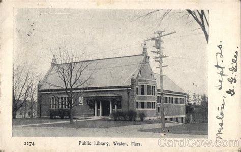 Public Library Weston, MA