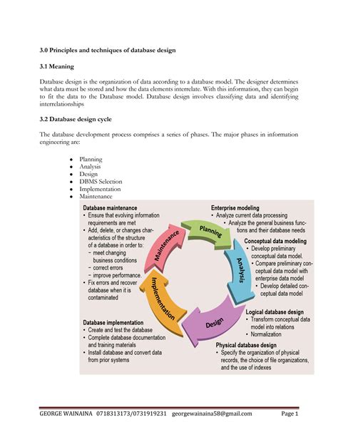 SOLUTION: Principles and techniques of database design - Studypool