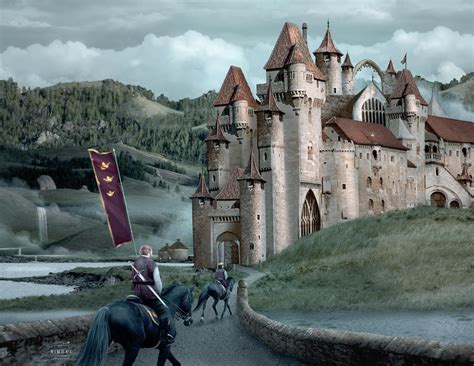 Camelot - Castle and Court by kimsol on DeviantArt in 2022 | Camelot ...