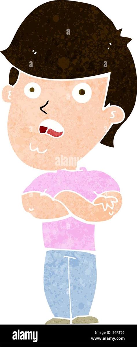 cartoon disappointed man Stock Vector Image & Art - Alamy