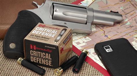 Critical Defense® 410 Triple Defense™ from Hornady® - YouTube