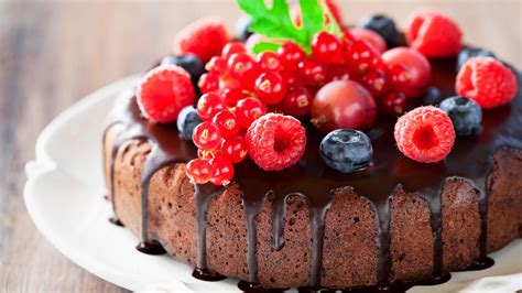 Yummy Chocolate Cake HD Wallpaper 46984 - Baltana