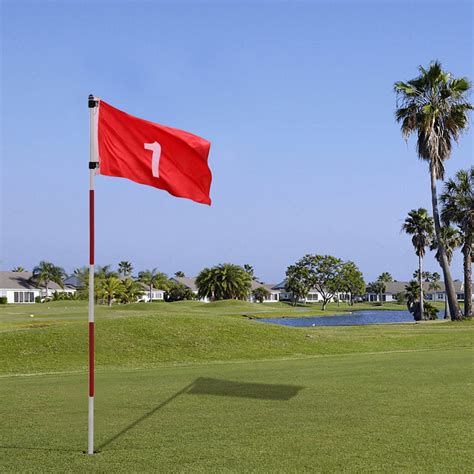 Golf Flagstick | Putting Green Flags | Lesmart Golf Flag | Golf Hole Flag