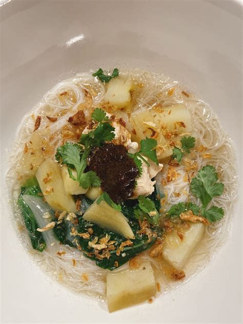 Malay-Style Rice Noodle Soup (Bihun Sup) Recipe - Delishably