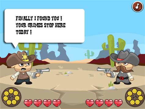 🕹️ Play Wild West Shootout Game: Free Online Cowboy Sheriff vs Bandit ...