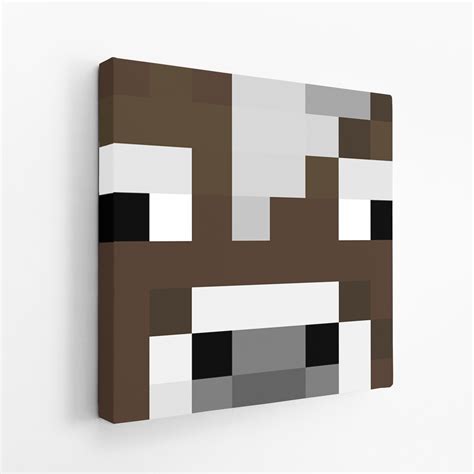 Minecraft Cow Side View